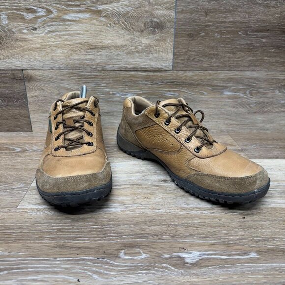 Nunn Bush All Terrain Tan Leather Comfort Hiking Shoes Men's Size 13 - Picture 6 of 7